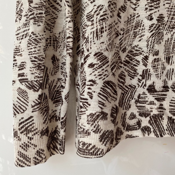 Coldwater Creek V Neck Cardigan Sweater M - Picture 7 of 8